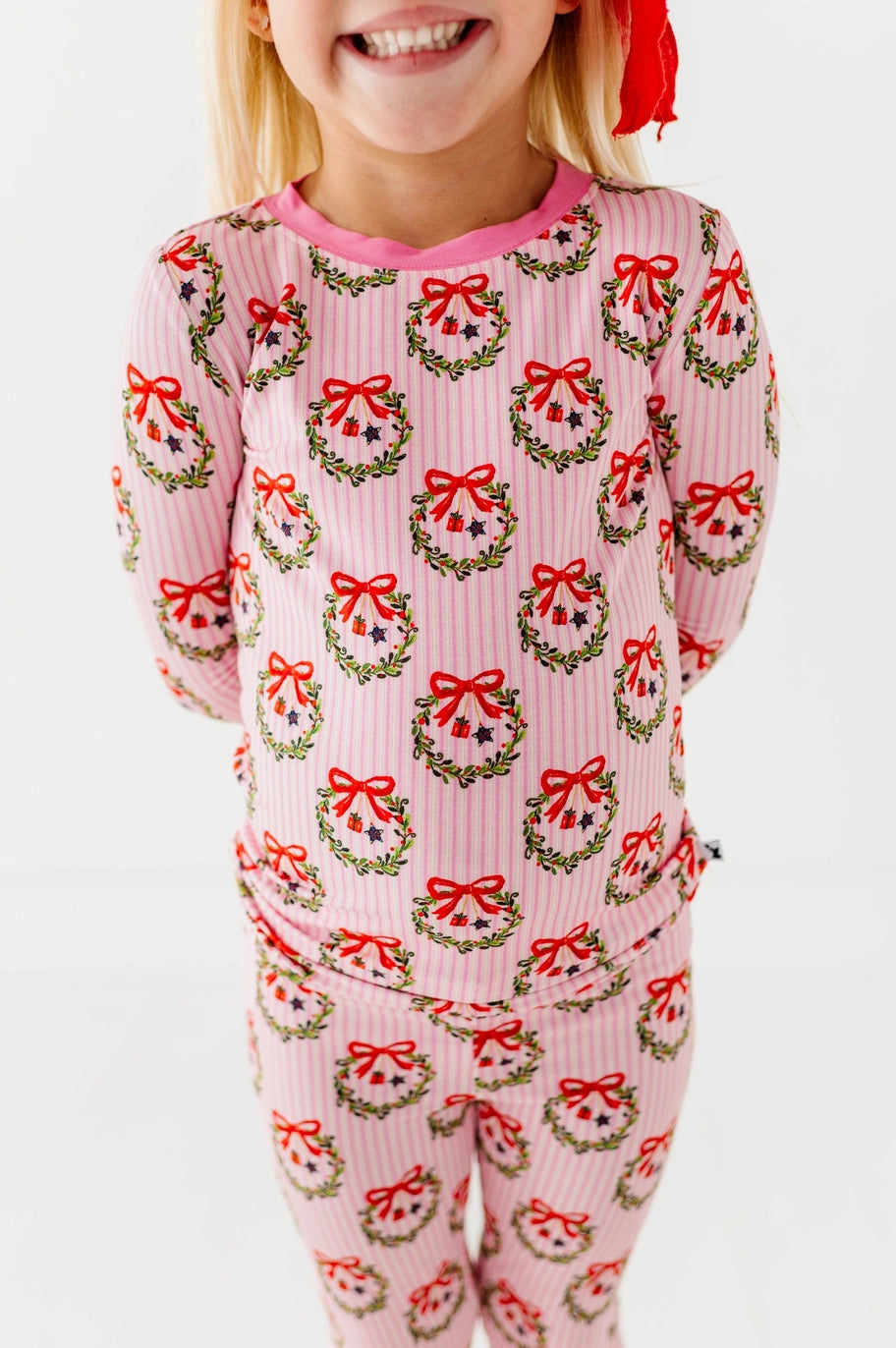 Kiki + Lulu: Sparkle and Spruce Bamboo Two Piece Set