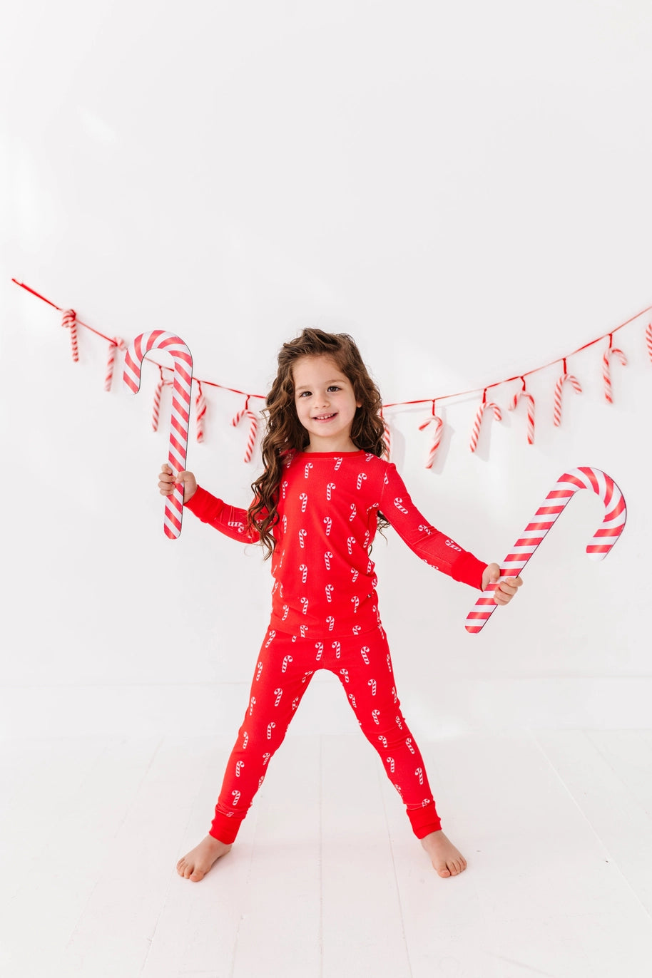 Kiki + Lulu: Sweet & Stripey Ribbed Bamboo Two Piece Set