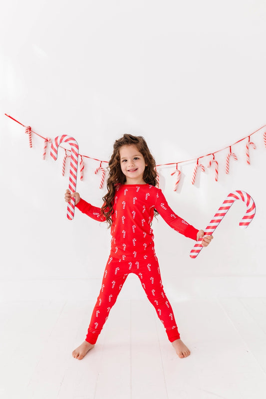 Kiki + Lulu: Sweet & Stripey Ribbed Bamboo Two Piece Set