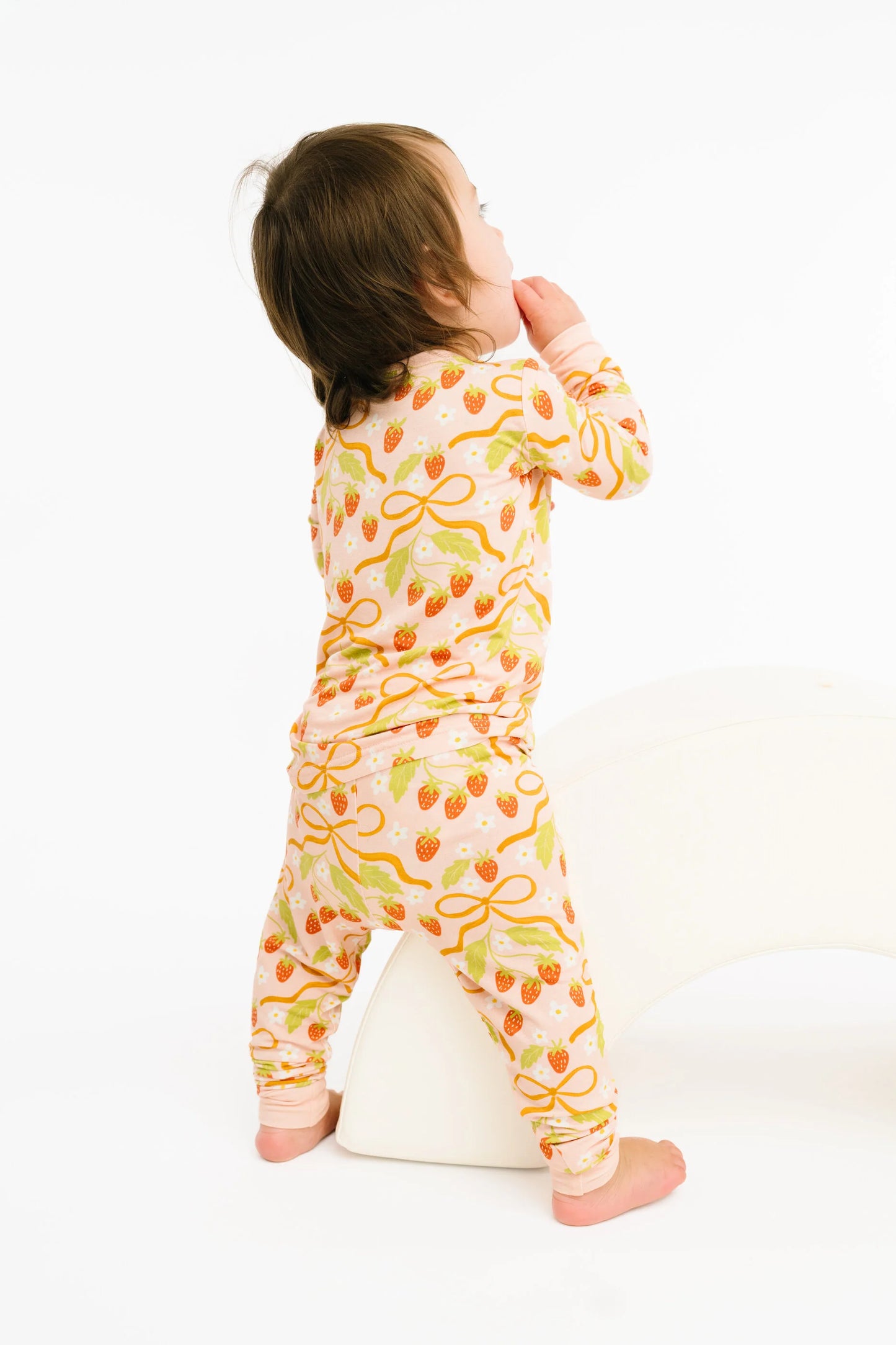 Little One Shop: Sweet Strawberry Bamboo Two Piece Set