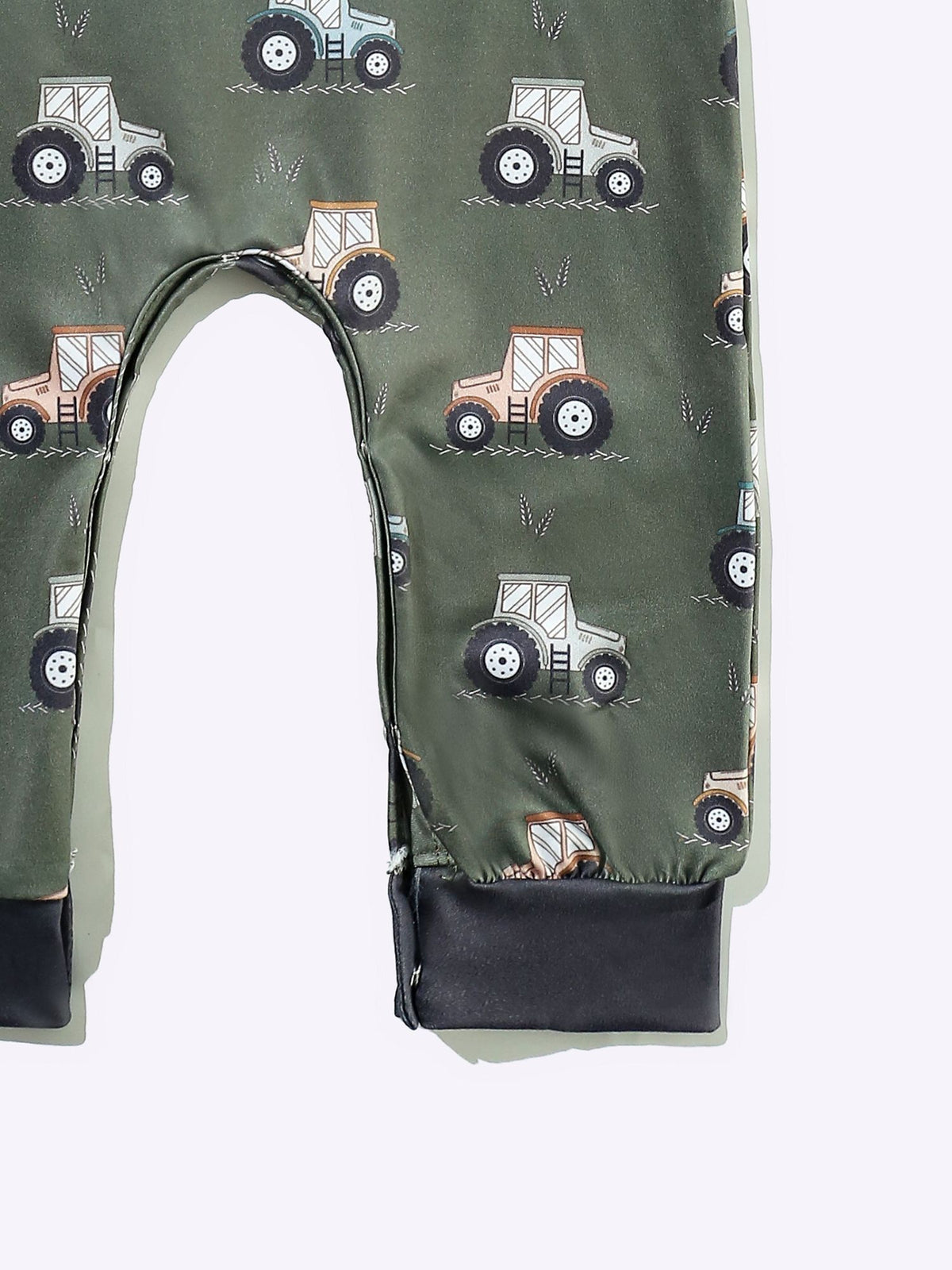 Tractor Field Romper