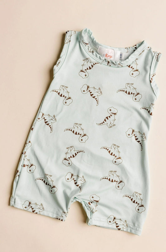 Mila & Rose: T-Riffic Boys Short Romper