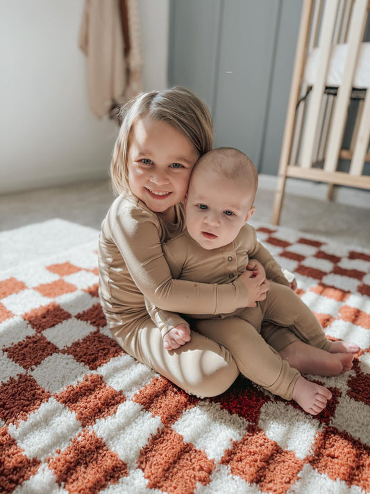 Two-Piece Pajamas - Desert Tan
