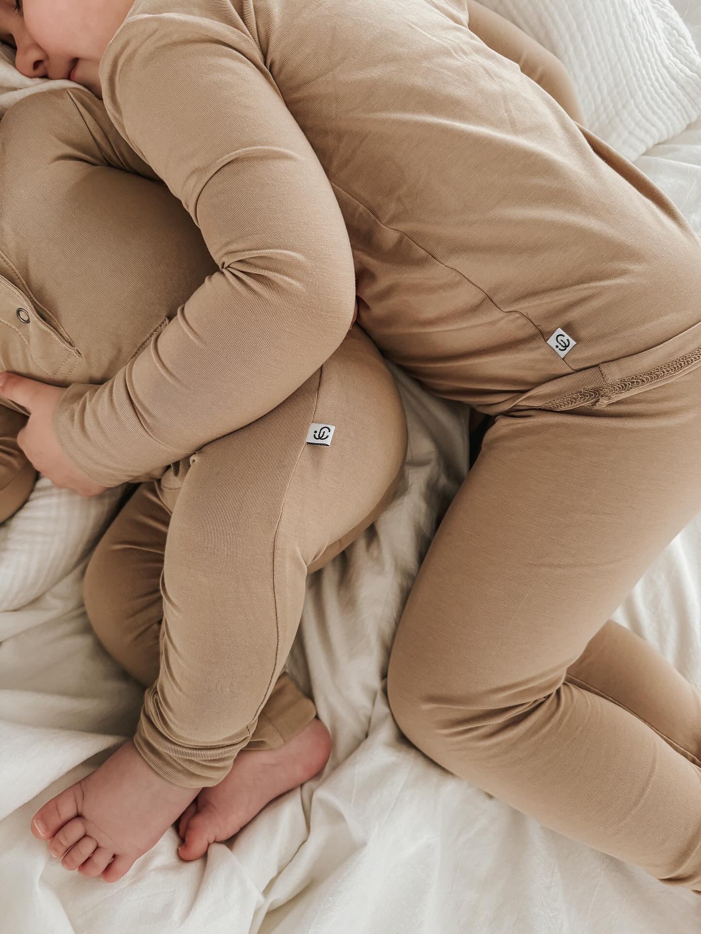 Two-Piece Pajamas - Desert Tan