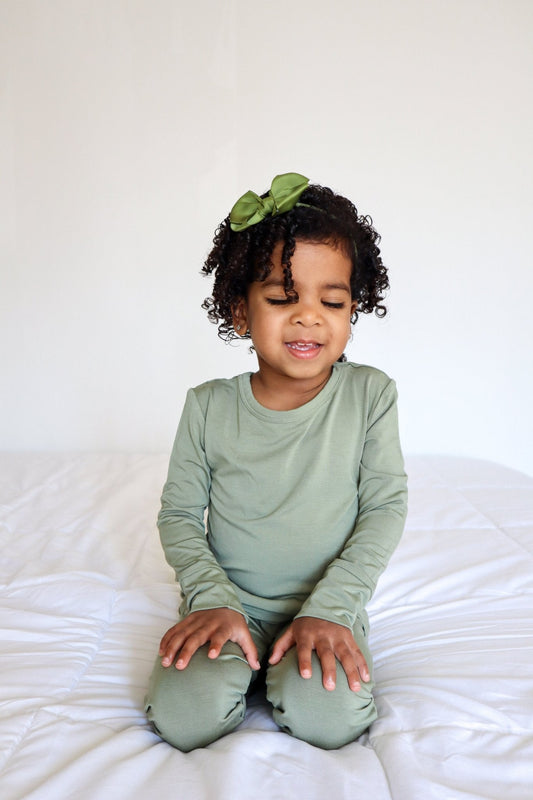 Two-Piece Pajamas - Sage