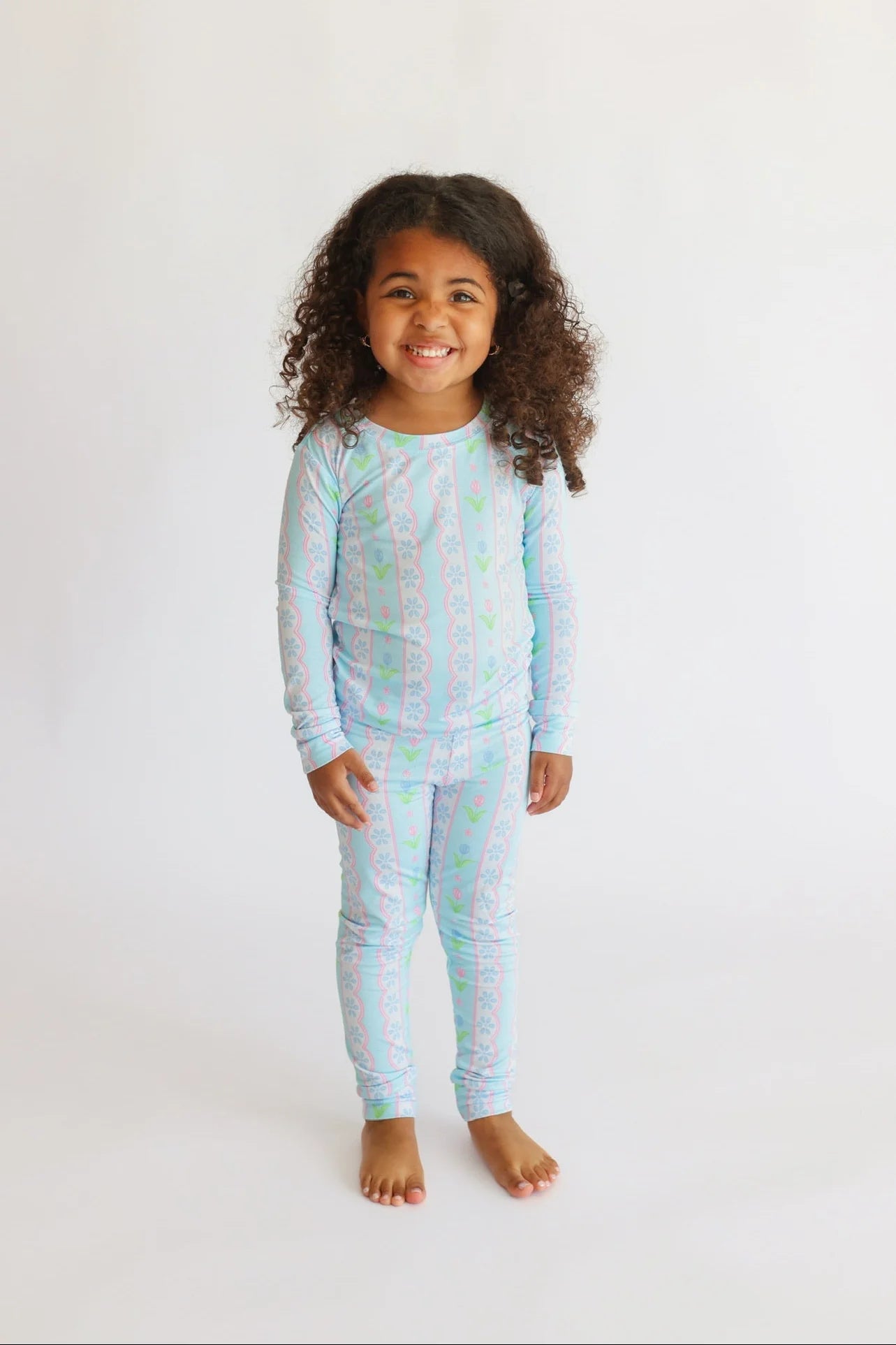 Dream Big: Whimsy Tulip Bamboo Two Piece Set