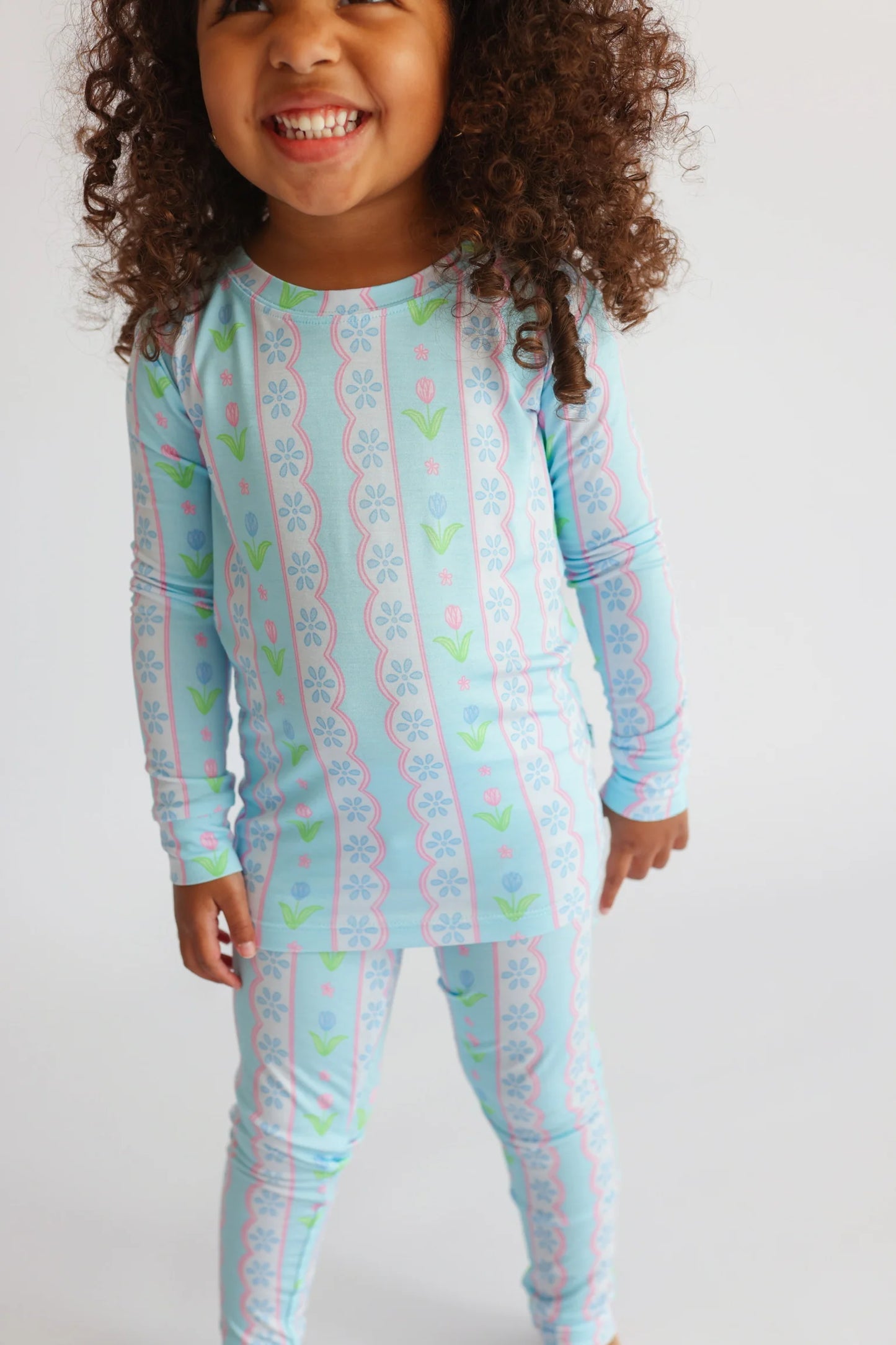 Dream Big: Whimsy Tulip Bamboo Two Piece Set