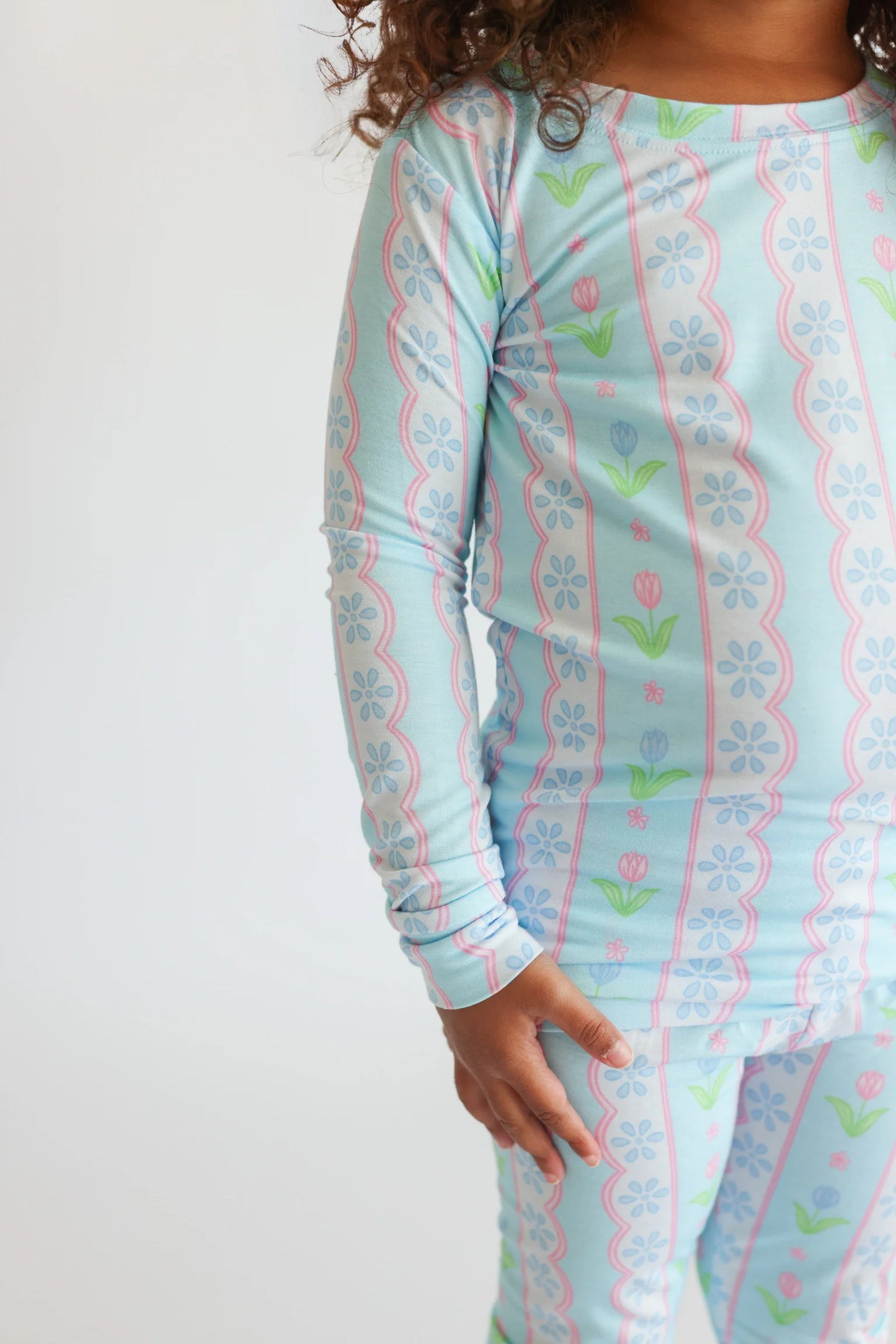 Dream Big: Whimsy Tulip Bamboo Two Piece Set