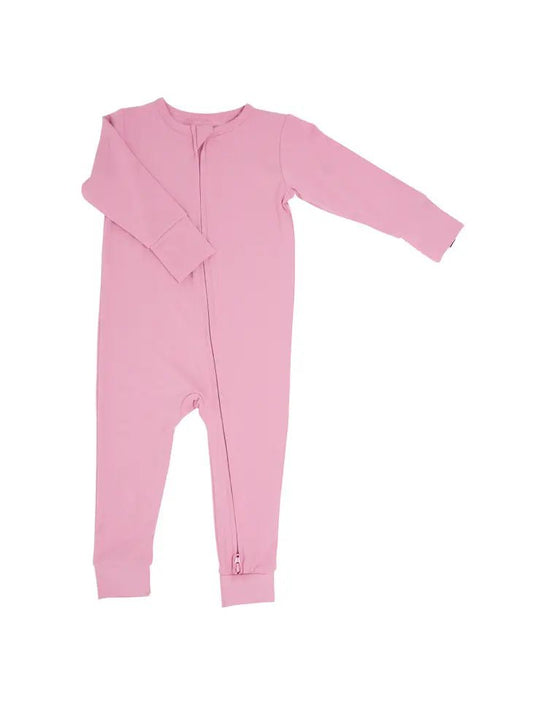 BAMBOO- Wild Rose Zippy Romper/Sleeper (Footie)