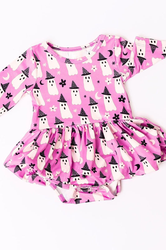 Mila & Rose: Witches Boo Twirl Bodysuit