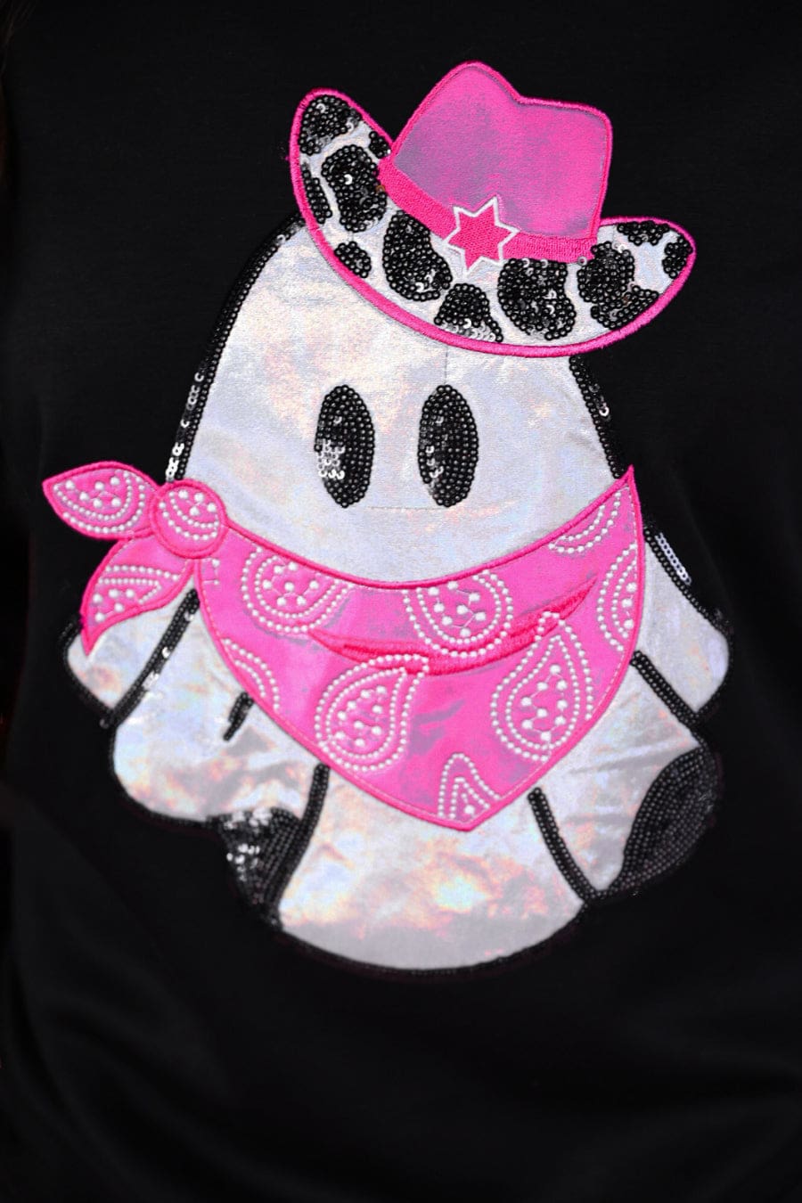 Yee Haw GiGi Foil Pullover
