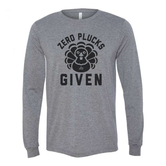 Zero Plucks Given Tee - Adult 🦃
