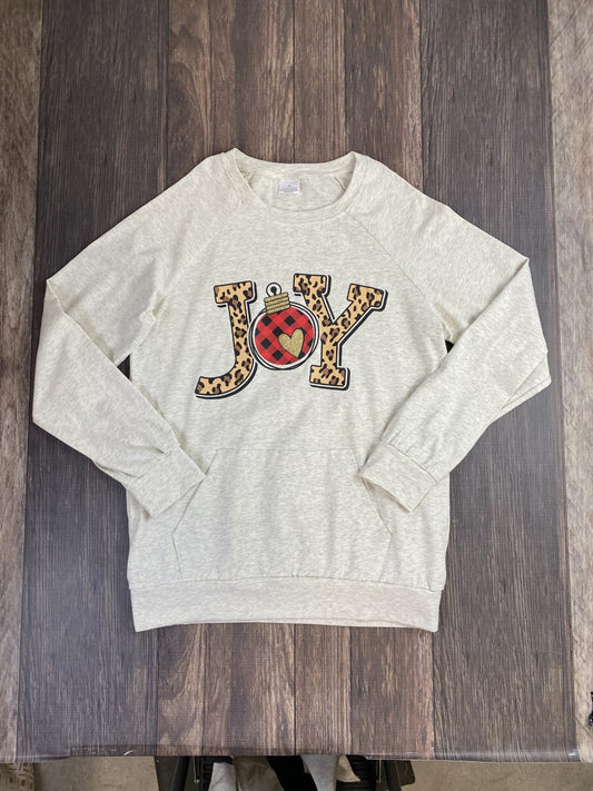 JOY Crewneck w/pocket