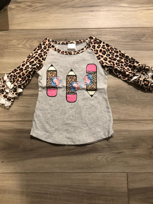 leopard pencil shirt