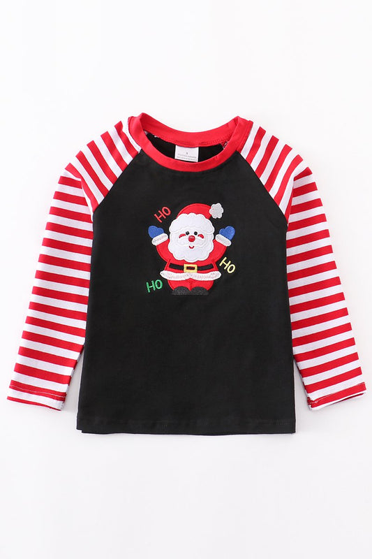 Stripe Santa Top